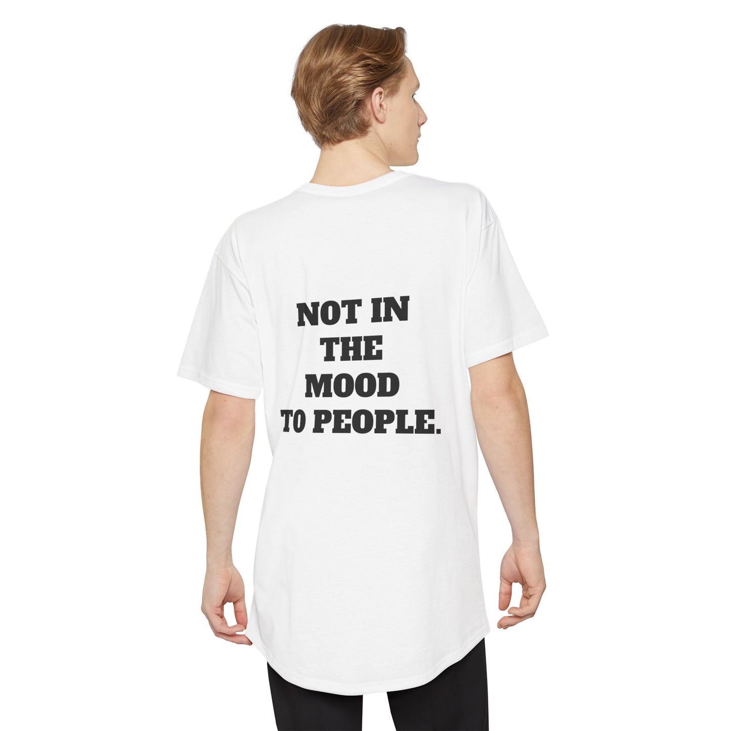 Unisex Long Body Urban Tee - Rebellious Graphic T-Shirt for Introverts, Go Away Shirt, Mood Tee, Casual Wear, Fun Gift