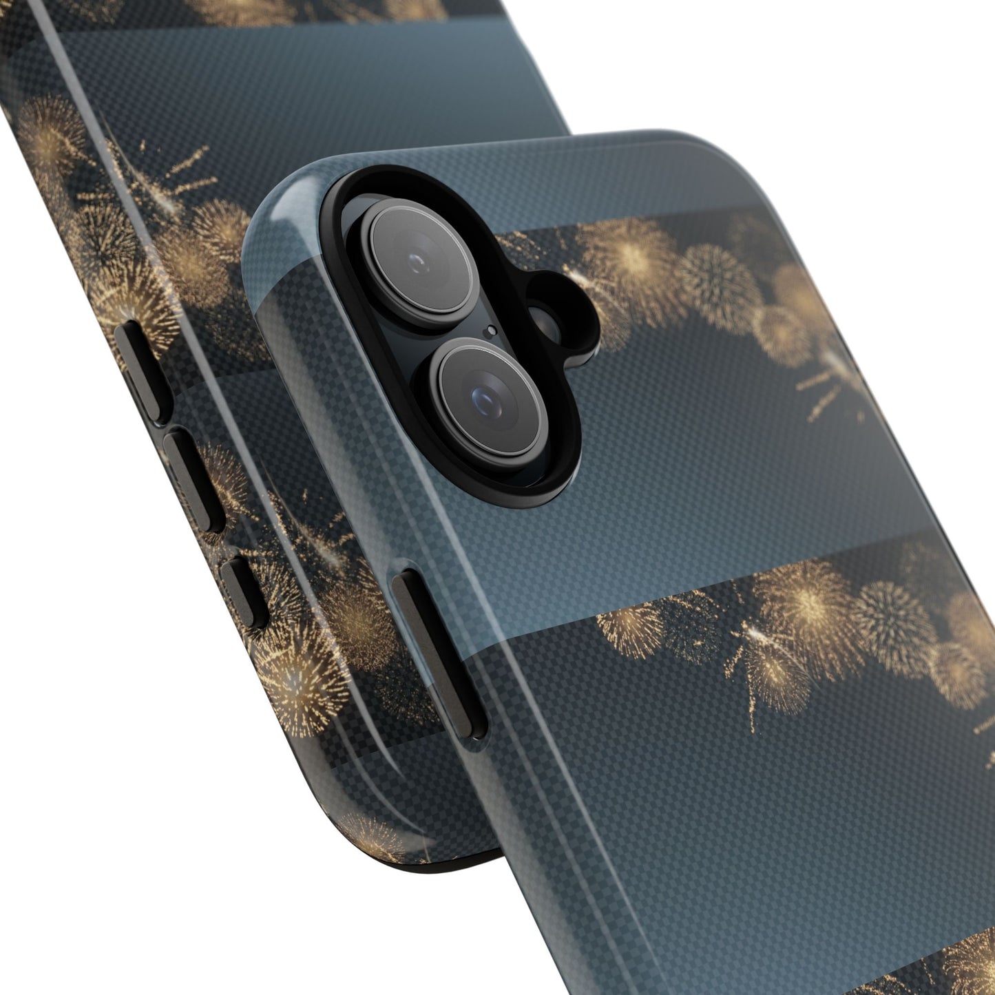 Elegant Fireworks Phone Case, Tough Phone Cover, Holiday Gift, Customizable Case, Premium Protection, Unique Design