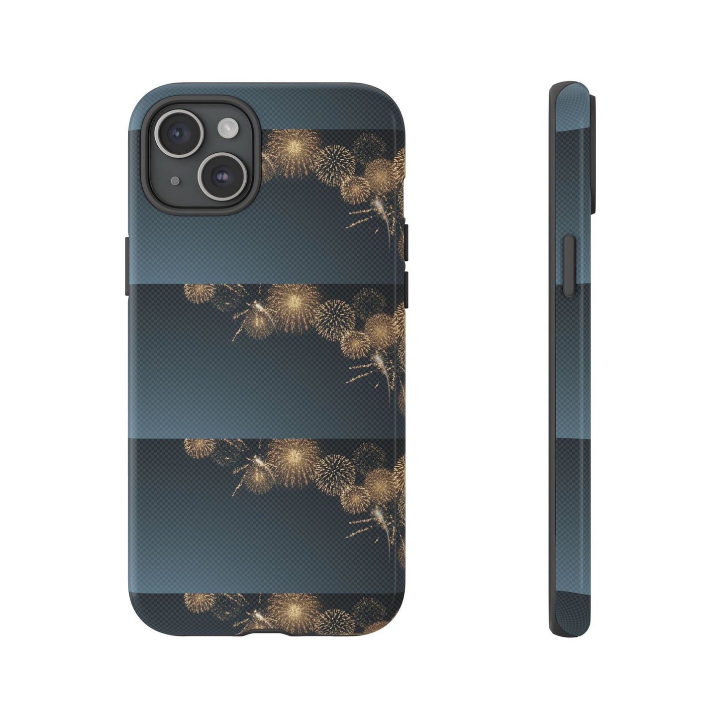Elegant Fireworks Phone Case, Tough Phone Cover, Holiday Gift, Customizable Case, Premium Protection, Unique Design