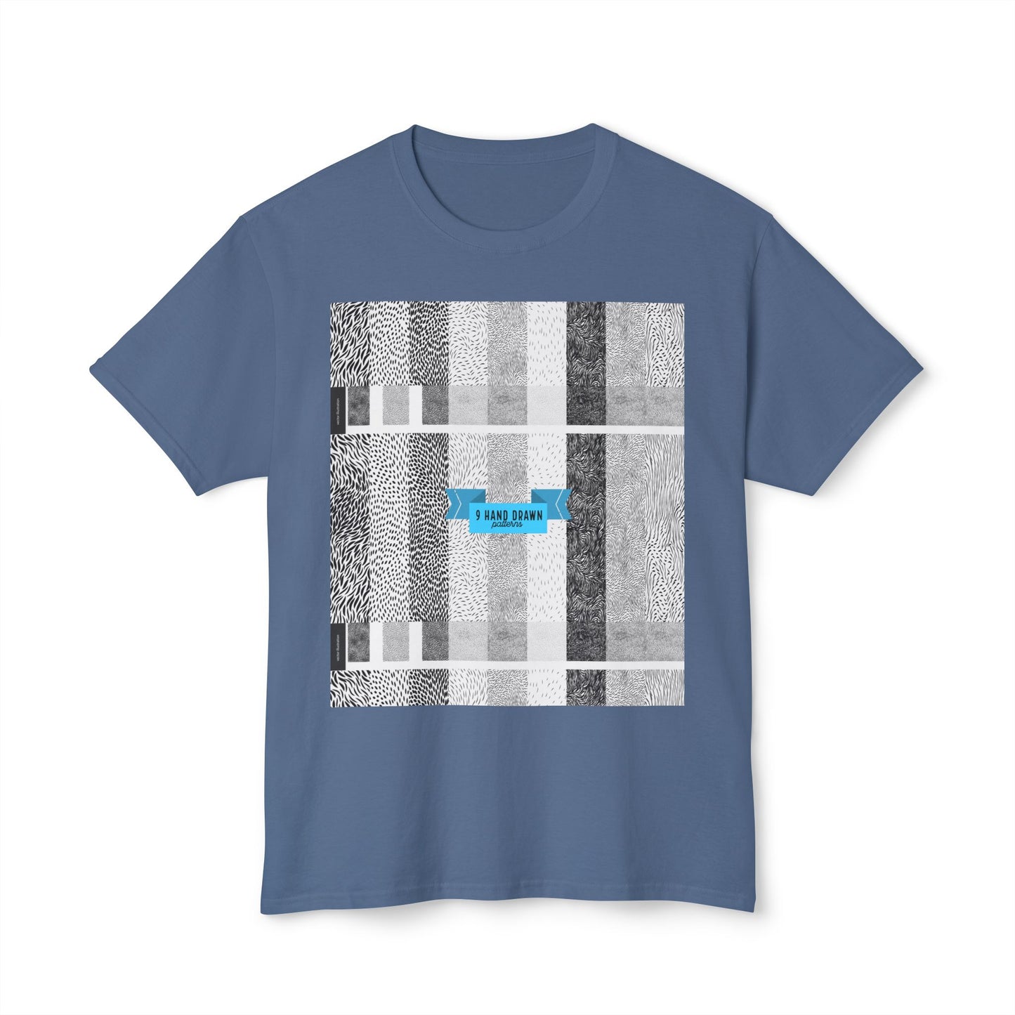 Abstract Pattern Unisex HD Cotton T-shirt, Modern Art Tee, Everyday Wear, Gift for Art Lovers, Casual Style, Unique Graphic Tee