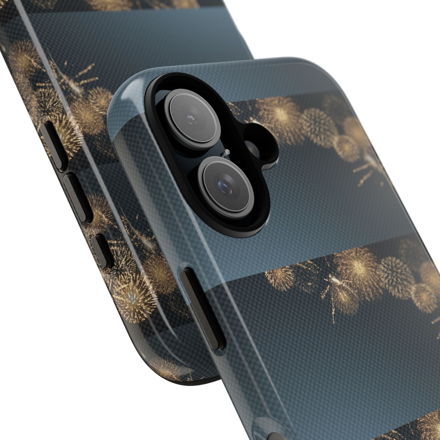 Elegant Fireworks Phone Case, Tough Phone Cover, Holiday Gift, Customizable Case, Premium Protection, Unique Design