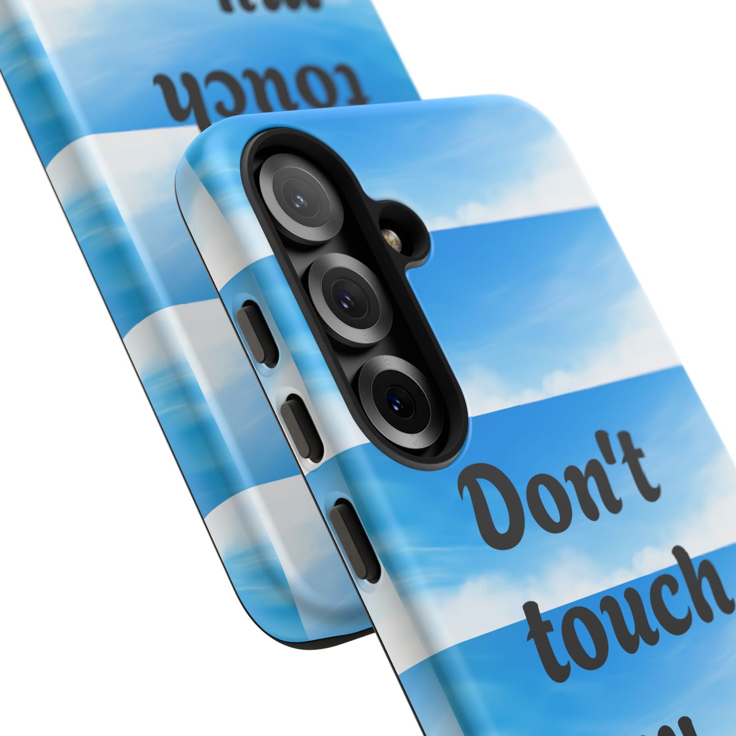 Phone Case, Quirky Phone Cover, Don't Touch My Phone Case, Gift for Teens, Trendy Accessory, Unique Phone Protection