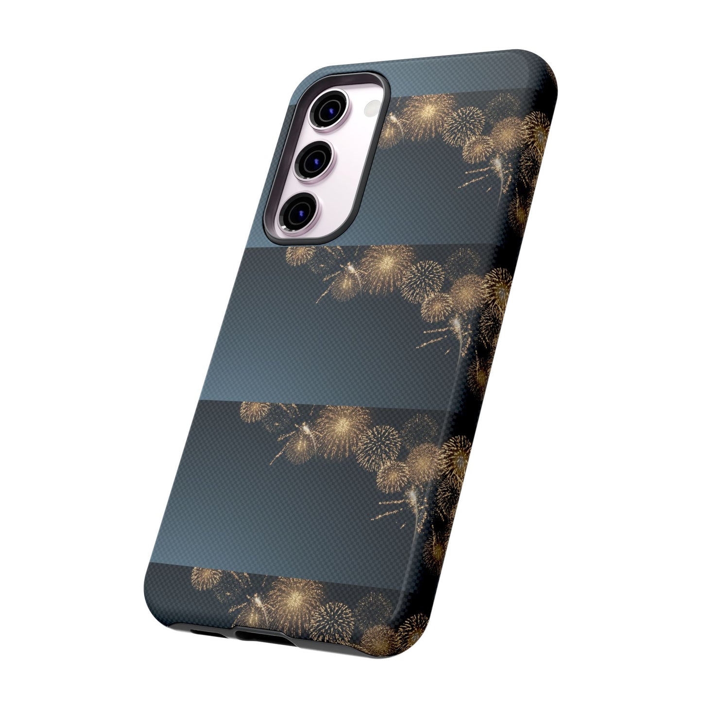 Elegant Fireworks Phone Case, Tough Phone Cover, Holiday Gift, Customizable Case, Premium Protection, Unique Design