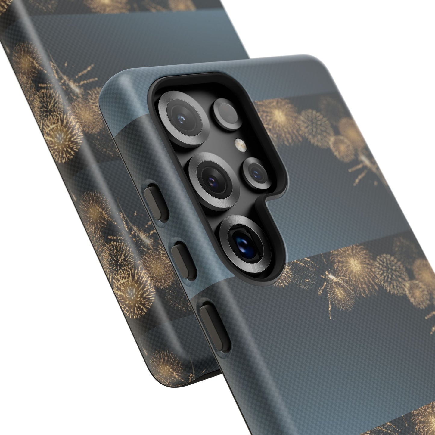Elegant Fireworks Phone Case, Tough Phone Cover, Holiday Gift, Customizable Case, Premium Protection, Unique Design