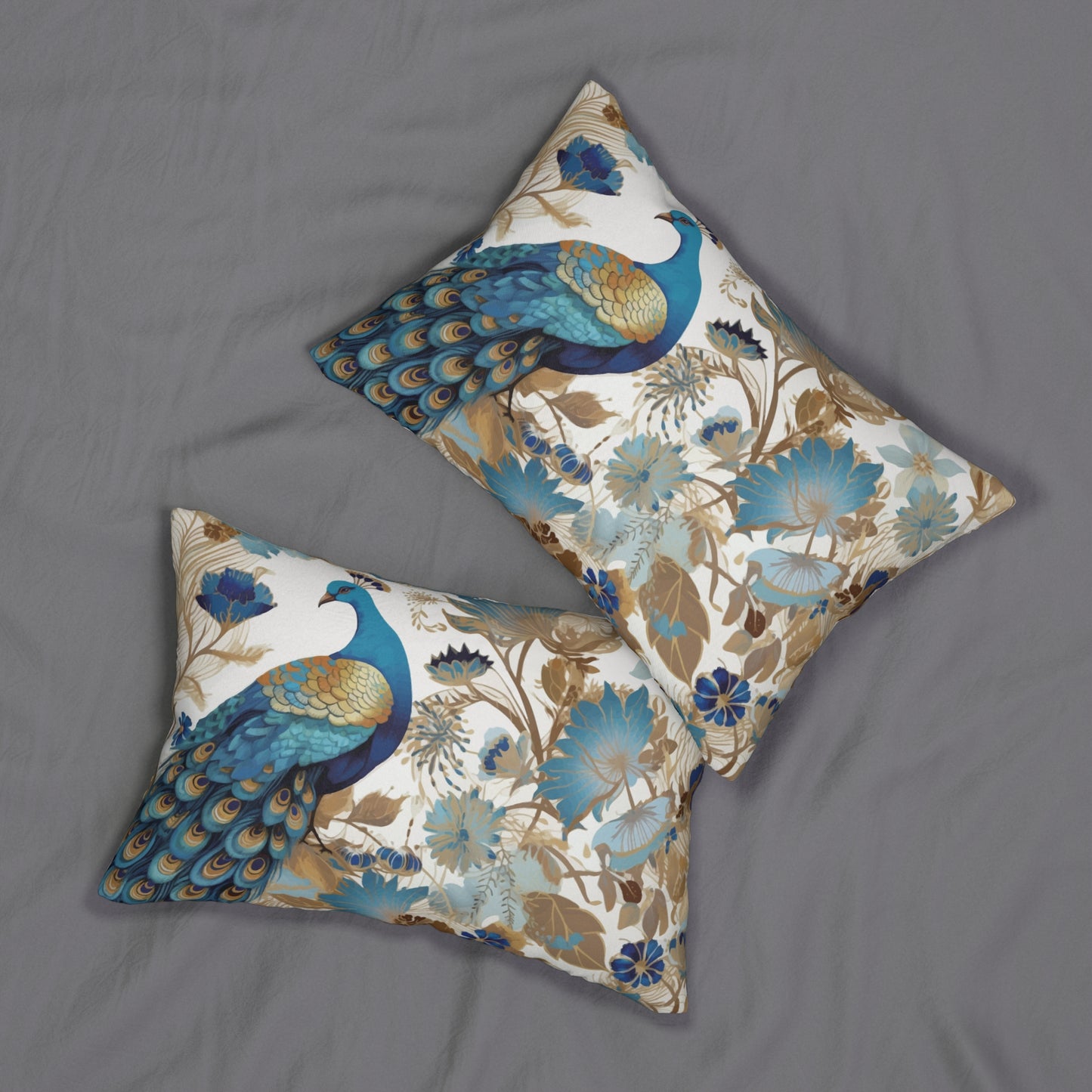 Spun Polyester Lumbar Pillow