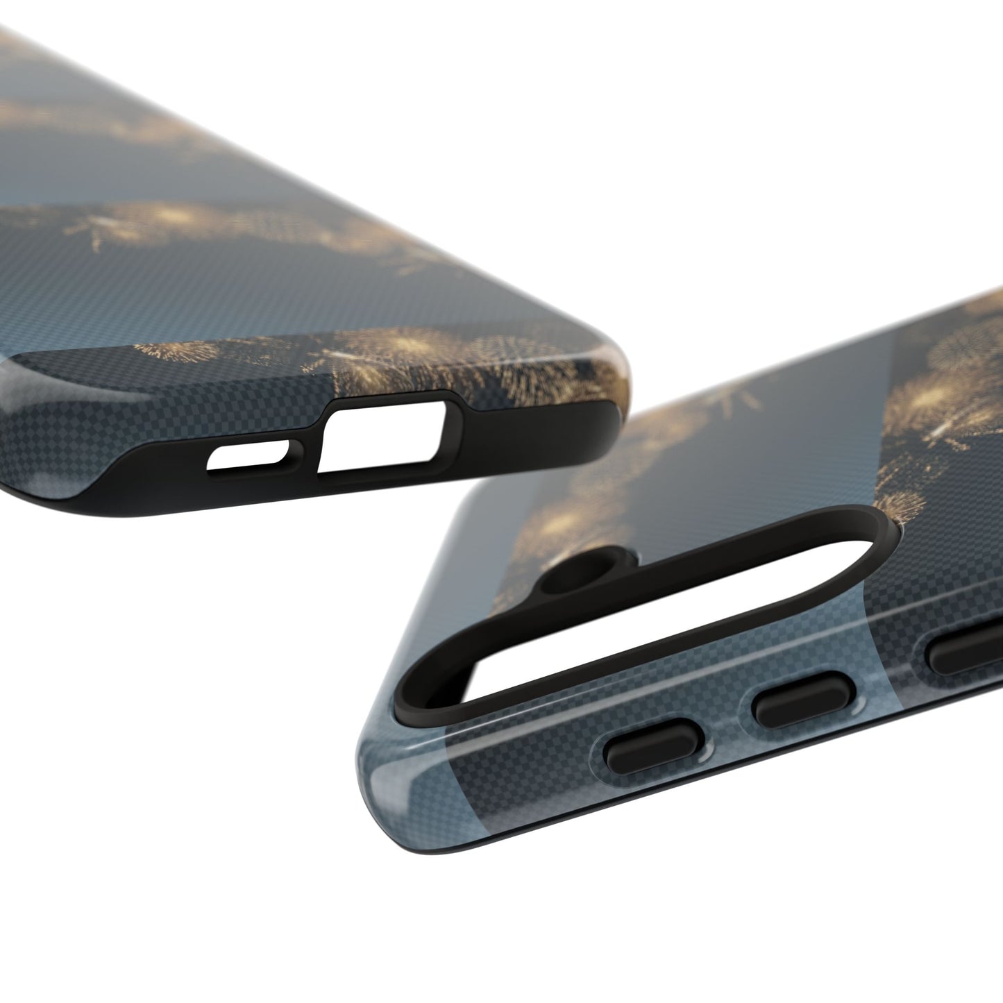 Elegant Fireworks Phone Case, Tough Phone Cover, Holiday Gift, Customizable Case, Premium Protection, Unique Design