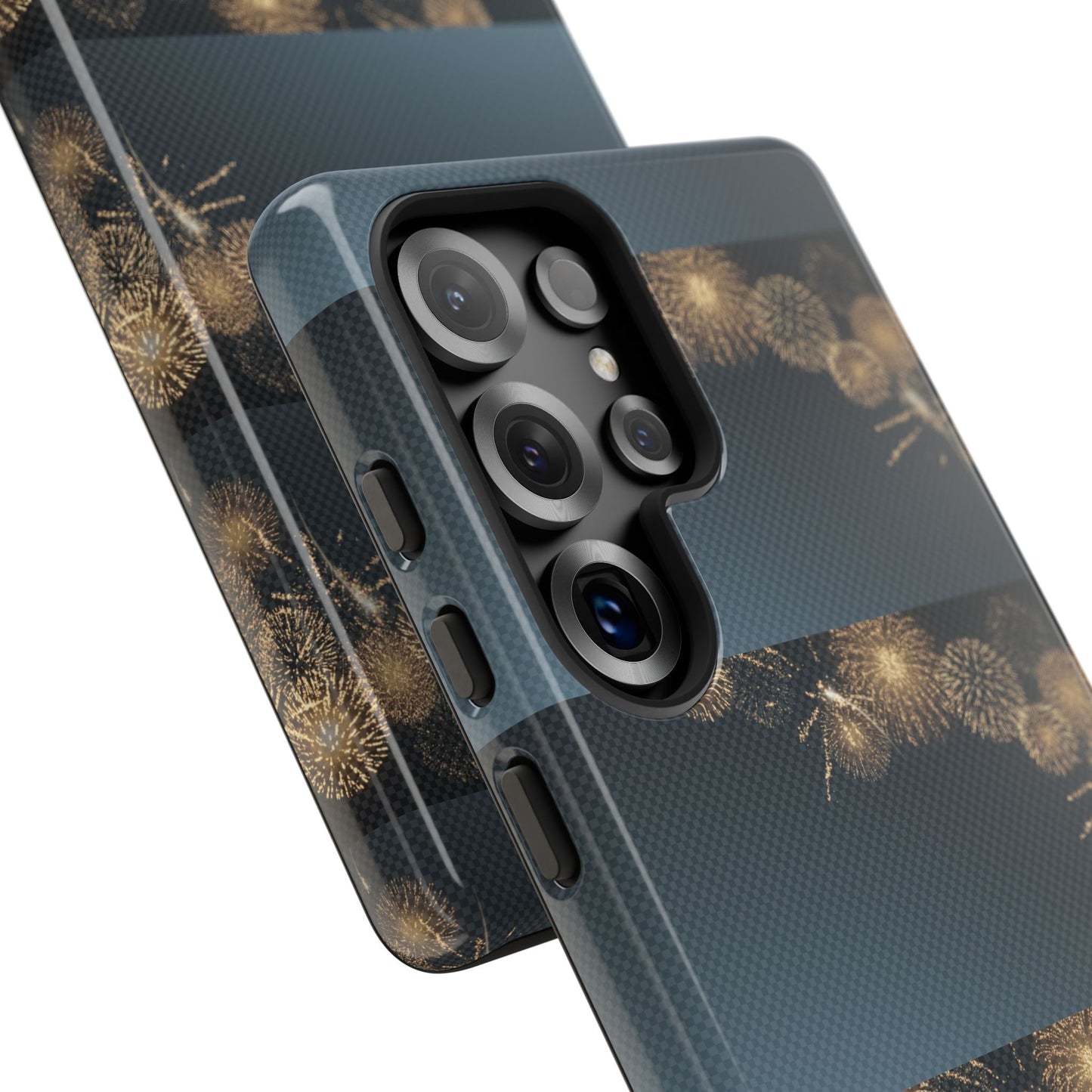 Elegant Fireworks Phone Case, Tough Phone Cover, Holiday Gift, Customizable Case, Premium Protection, Unique Design