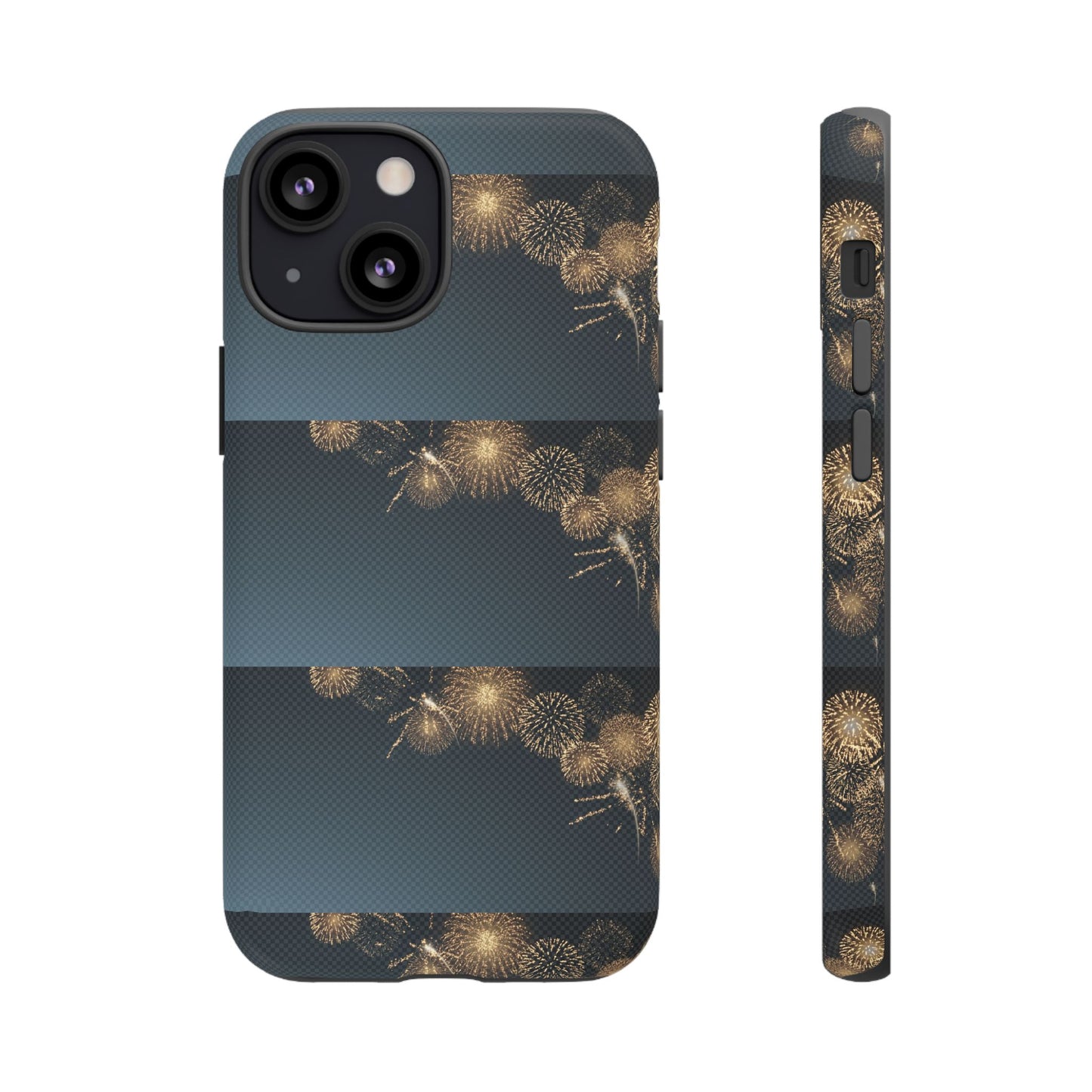 Elegant Fireworks Phone Case, Tough Phone Cover, Holiday Gift, Customizable Case, Premium Protection, Unique Design