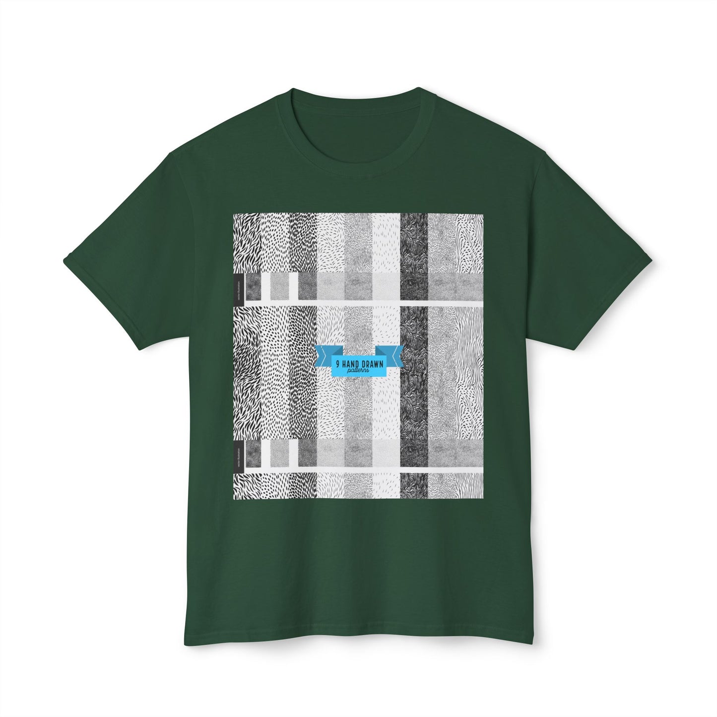 Abstract Pattern Unisex HD Cotton T-shirt, Modern Art Tee, Everyday Wear, Gift for Art Lovers, Casual Style, Unique Graphic Tee