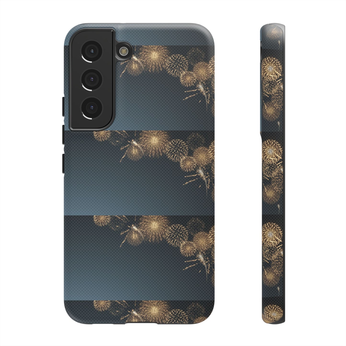 Elegant Fireworks Phone Case, Tough Phone Cover, Holiday Gift, Customizable Case, Premium Protection, Unique Design