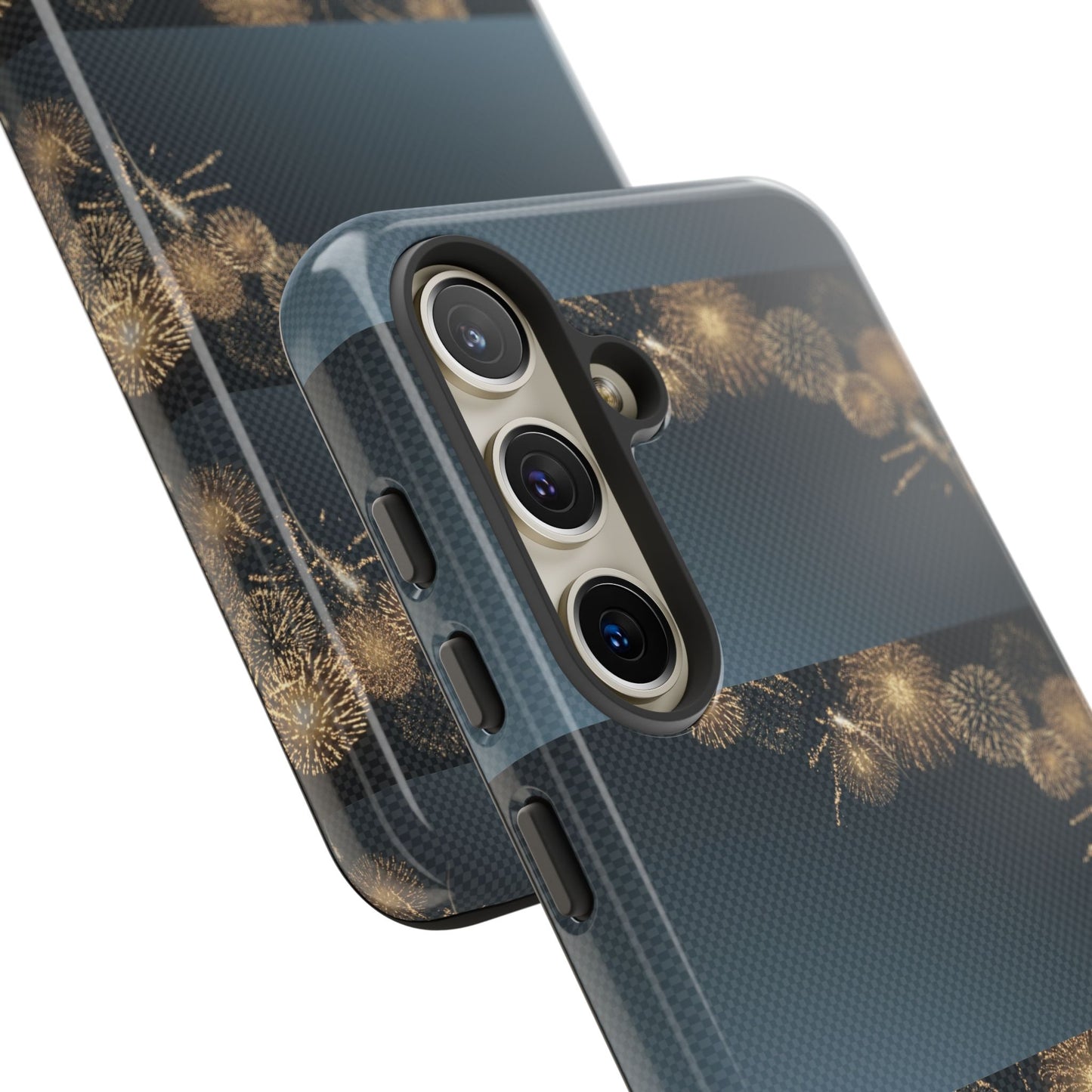 Elegant Fireworks Phone Case, Tough Phone Cover, Holiday Gift, Customizable Case, Premium Protection, Unique Design