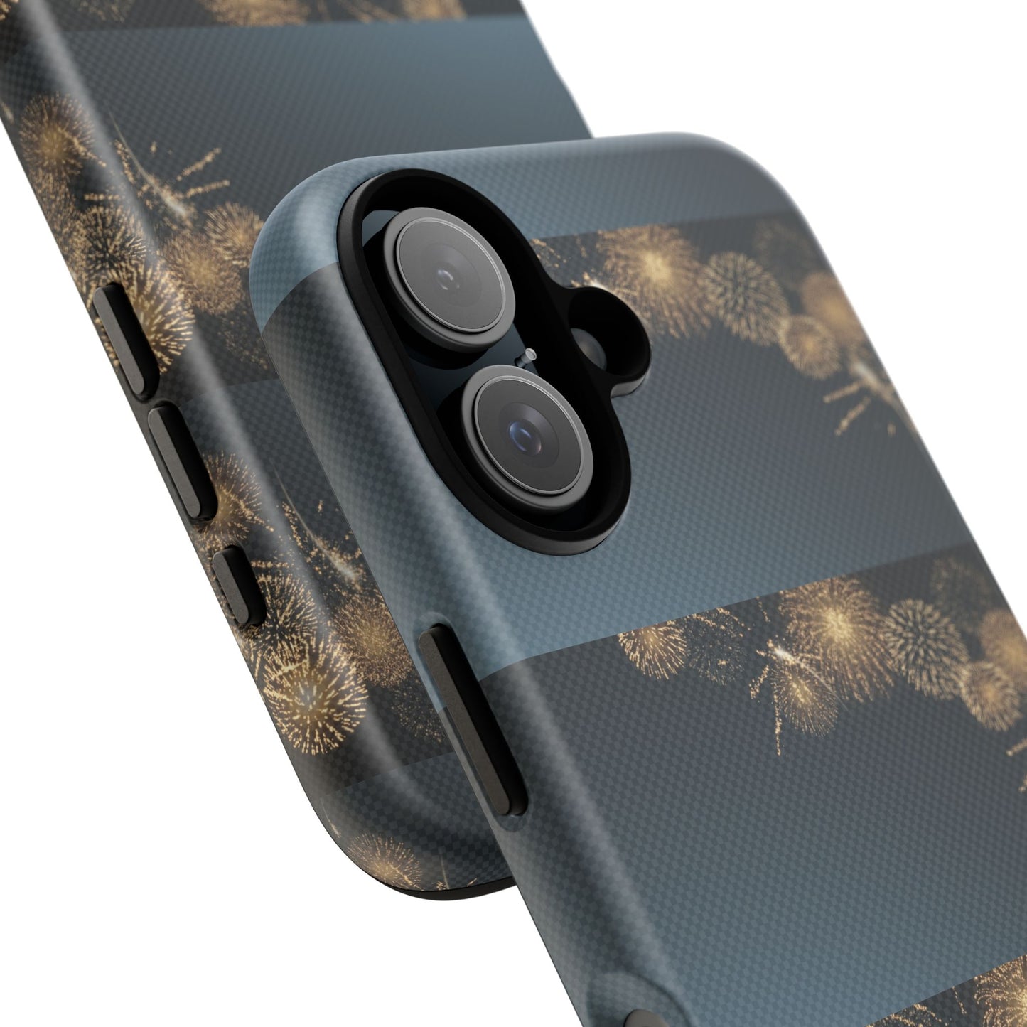 Elegant Fireworks Phone Case, Tough Phone Cover, Holiday Gift, Customizable Case, Premium Protection, Unique Design