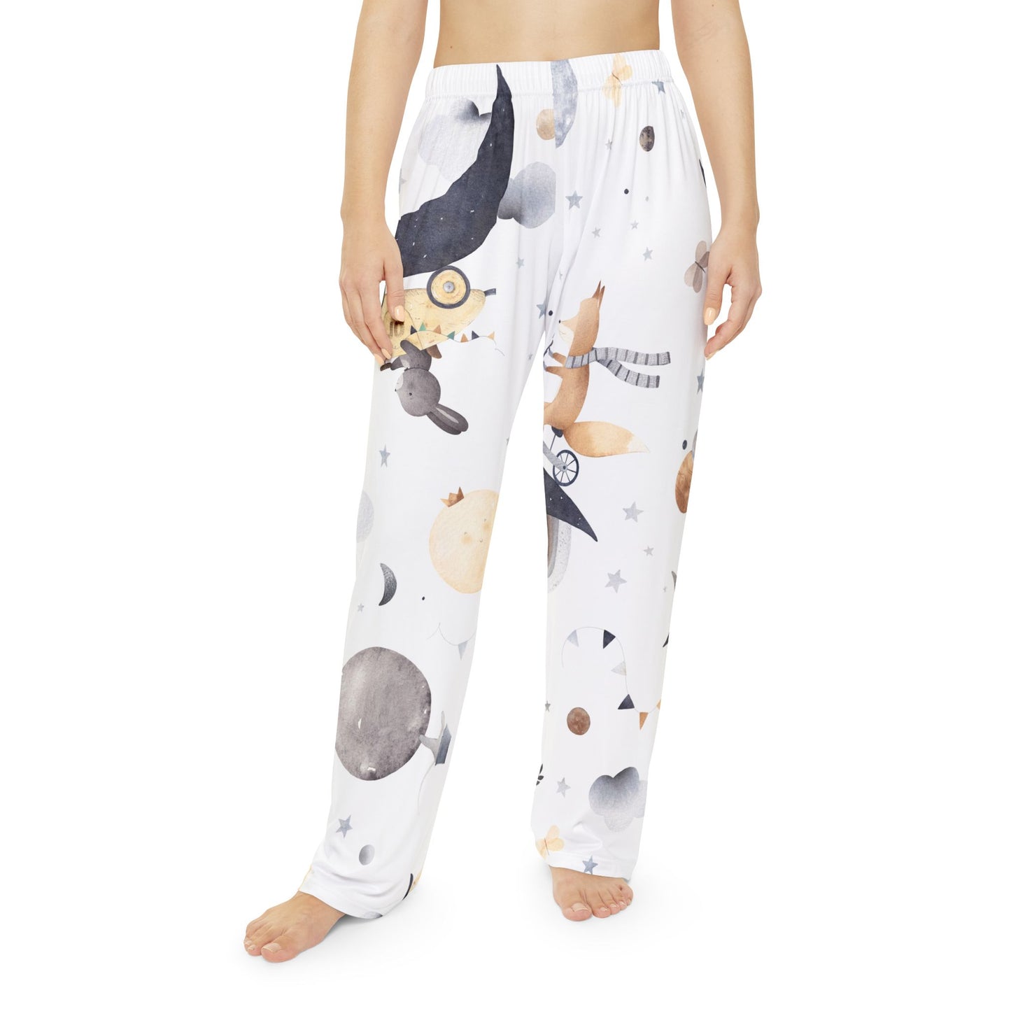 Whimsical Women's Pajama Pants - Dreamy Celestial Design, Cozy Sleepwear, Perfect for Relaxing, Gift for Birthdays, Holidays, and Self-Care