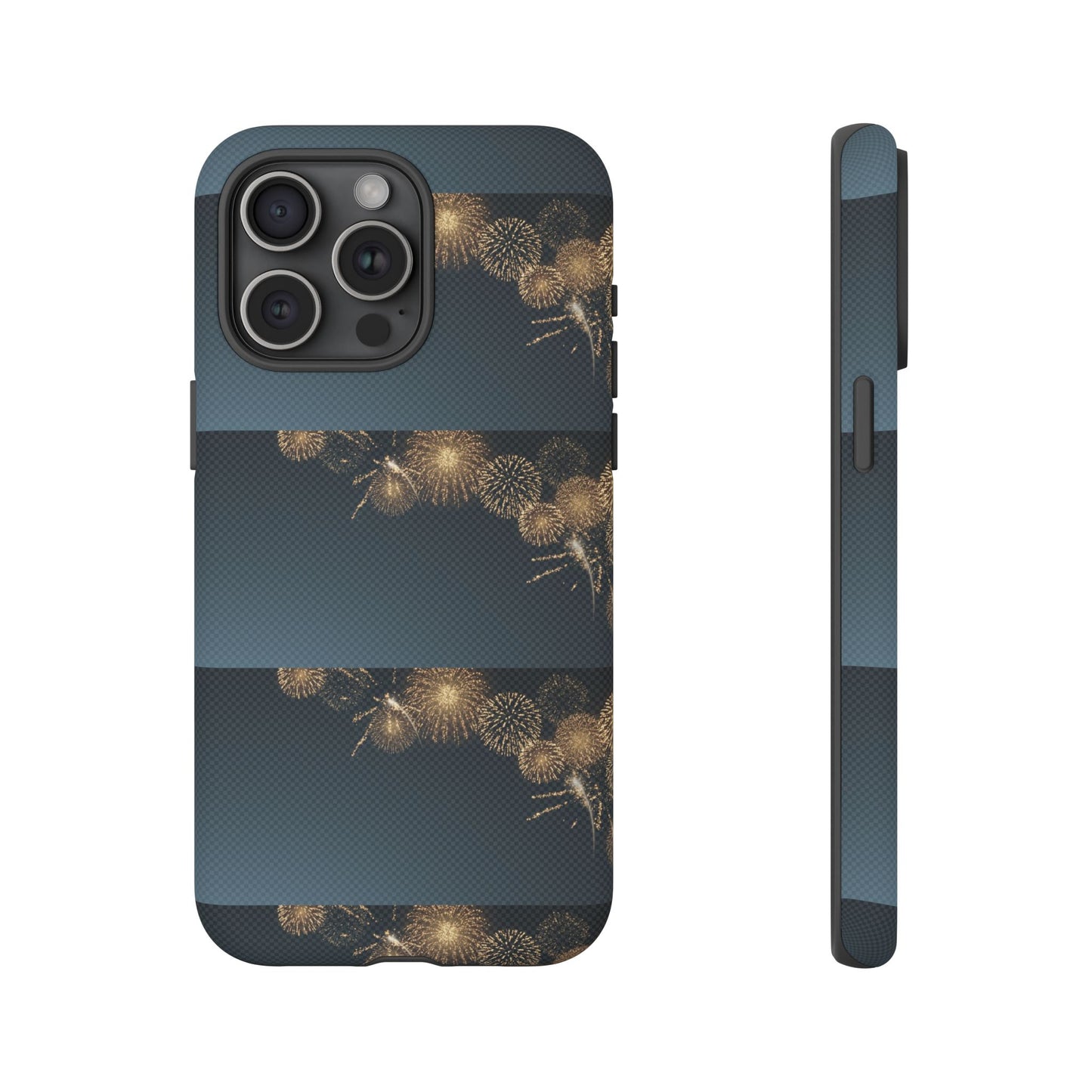 Elegant Fireworks Phone Case, Tough Phone Cover, Holiday Gift, Customizable Case, Premium Protection, Unique Design