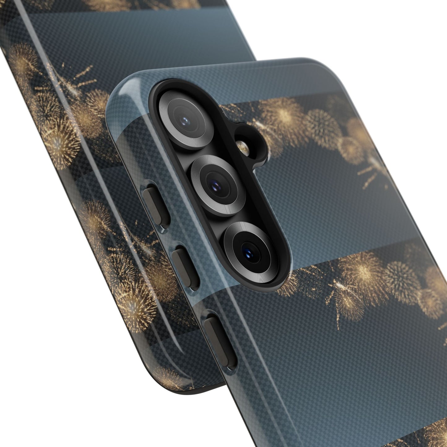 Elegant Fireworks Phone Case, Tough Phone Cover, Holiday Gift, Customizable Case, Premium Protection, Unique Design