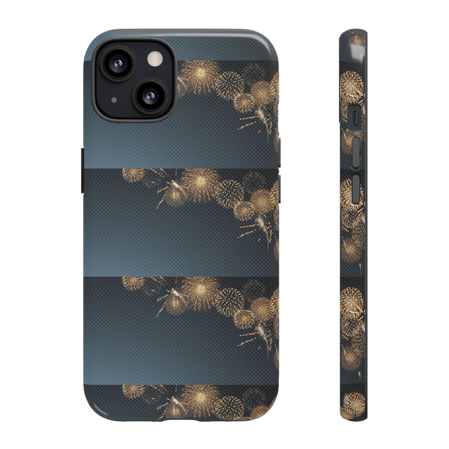 Elegant Fireworks Phone Case, Tough Phone Cover, Holiday Gift, Customizable Case, Premium Protection, Unique Design
