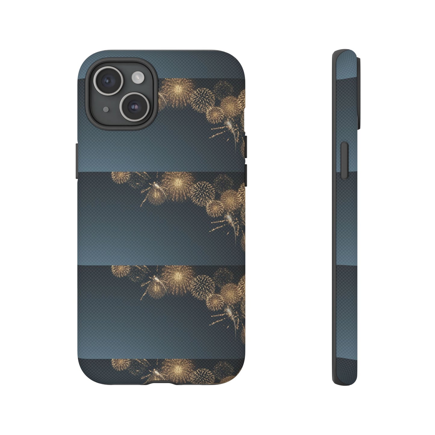 Elegant Fireworks Phone Case, Tough Phone Cover, Holiday Gift, Customizable Case, Premium Protection, Unique Design