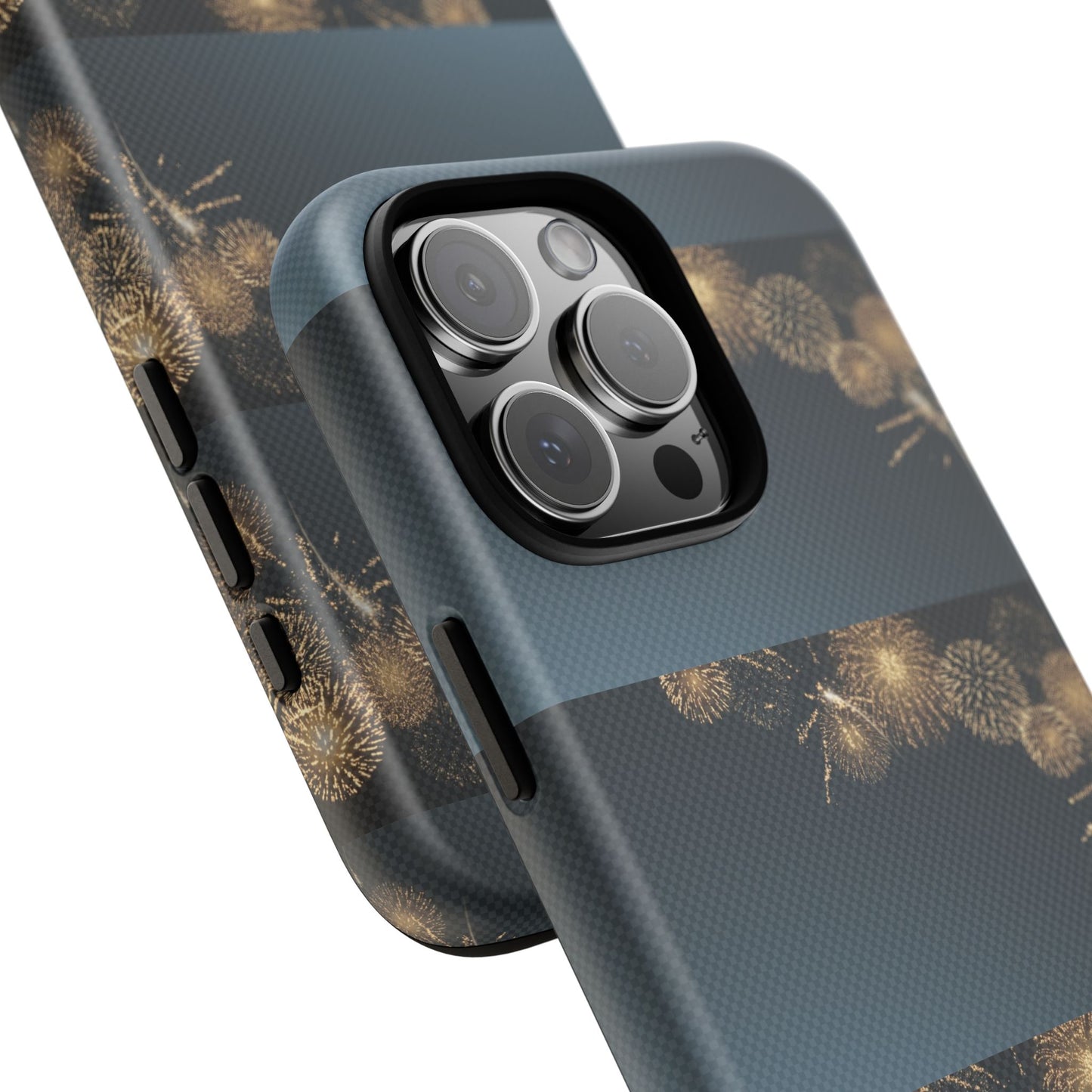 Elegant Fireworks Phone Case, Tough Phone Cover, Holiday Gift, Customizable Case, Premium Protection, Unique Design