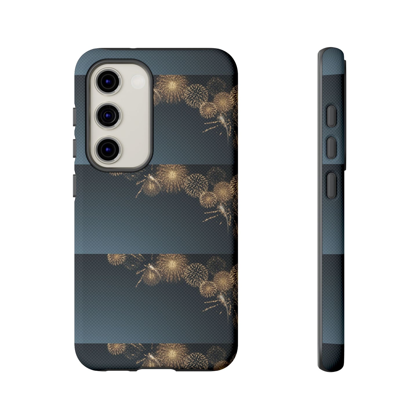 Elegant Fireworks Phone Case, Tough Phone Cover, Holiday Gift, Customizable Case, Premium Protection, Unique Design