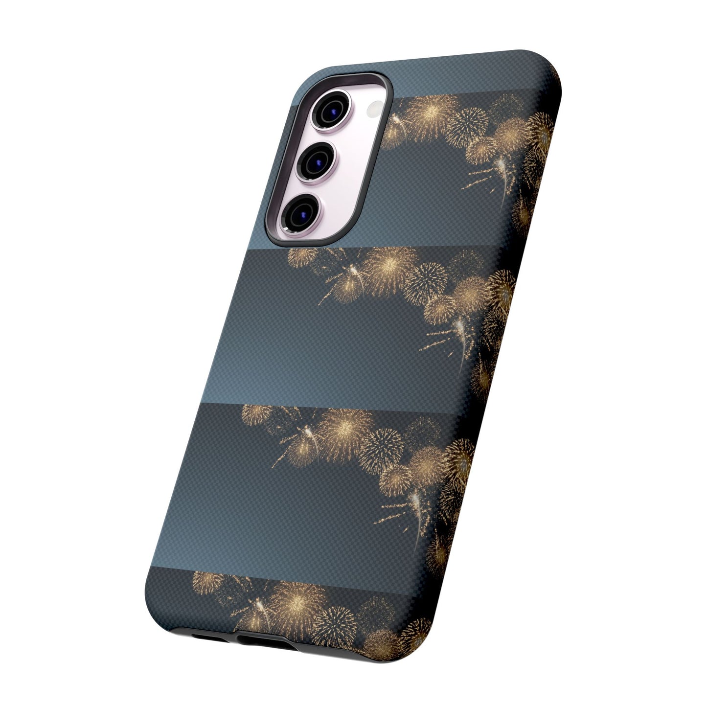 Elegant Fireworks Phone Case, Tough Phone Cover, Holiday Gift, Customizable Case, Premium Protection, Unique Design