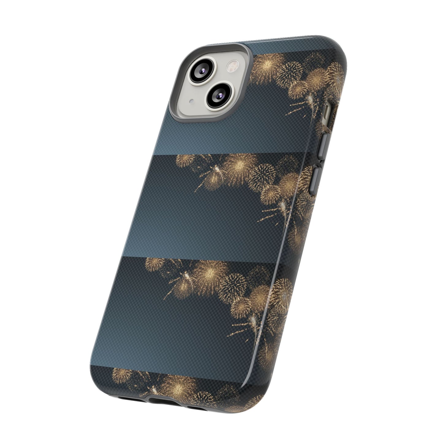 Elegant Fireworks Phone Case, Tough Phone Cover, Holiday Gift, Customizable Case, Premium Protection, Unique Design
