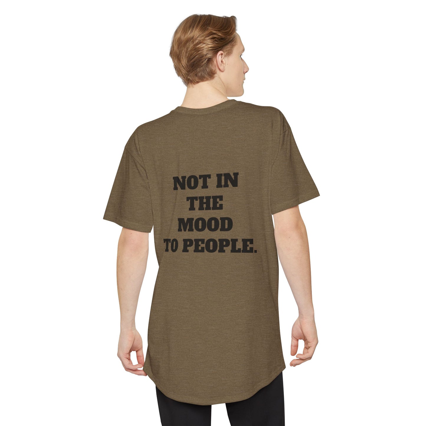 Unisex Long Body Urban Tee - Rebellious Graphic T-Shirt for Introverts, Go Away Shirt, Mood Tee, Casual Wear, Fun Gift
