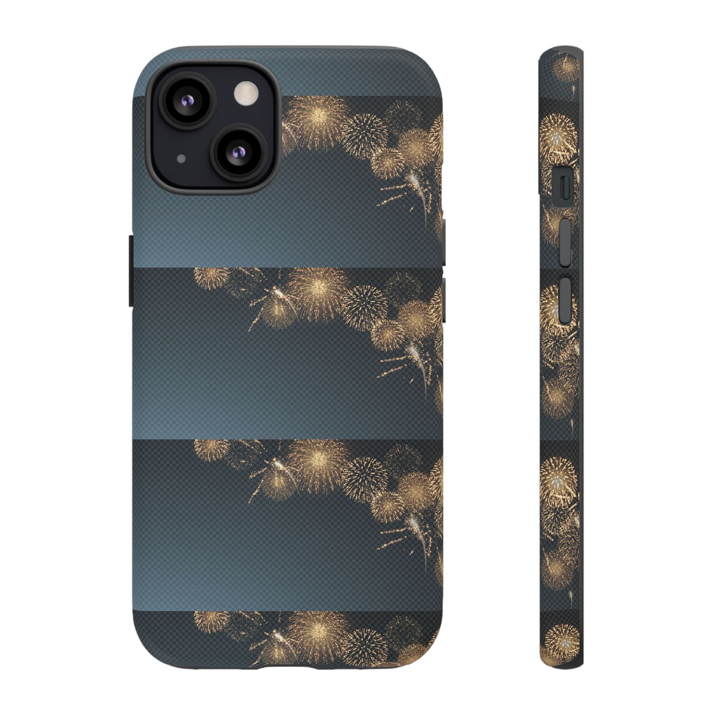 Elegant Fireworks Phone Case, Tough Phone Cover, Holiday Gift, Customizable Case, Premium Protection, Unique Design