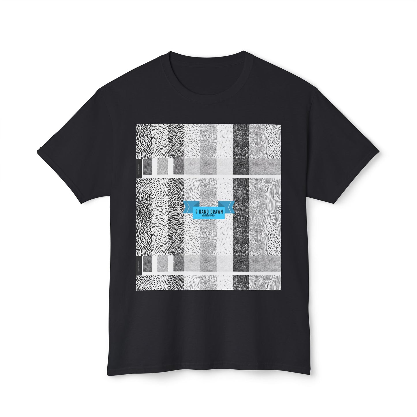 Abstract Pattern Unisex HD Cotton T-shirt, Modern Art Tee, Everyday Wear, Gift for Art Lovers, Casual Style, Unique Graphic Tee