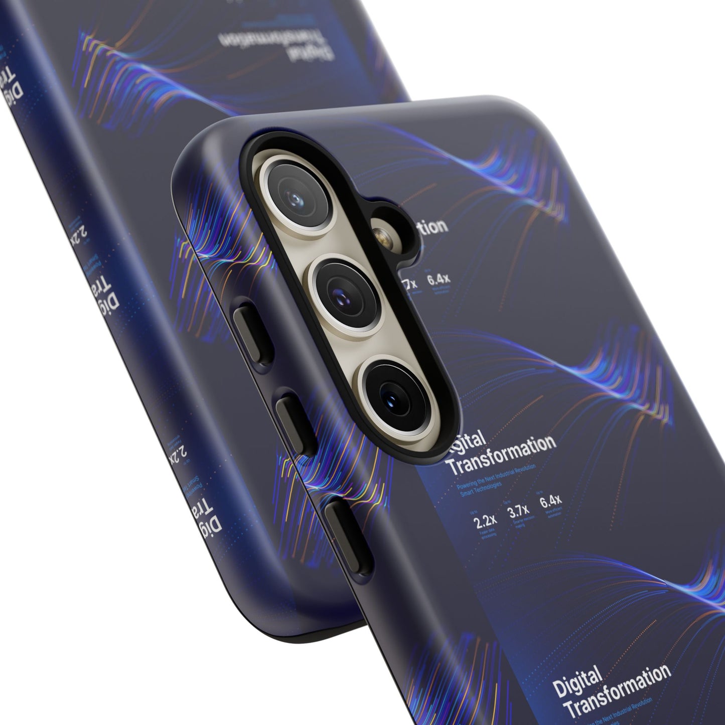 Digital Transformation Phone Case, Tough Cases for Modern Tech, Gifts for Digital Nomads, Unique Designs for Gadget Lovers, Custom [...]