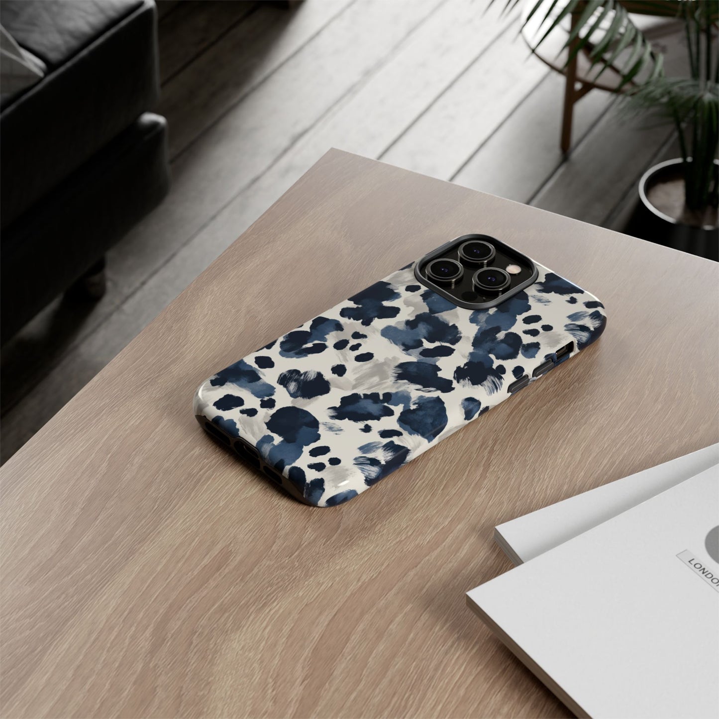 Stylish Phone Case, Tough Phone Cover, Leopard Print Case, Unique Gift for Her, Trendy Accessories, Animal Print Phone Cover