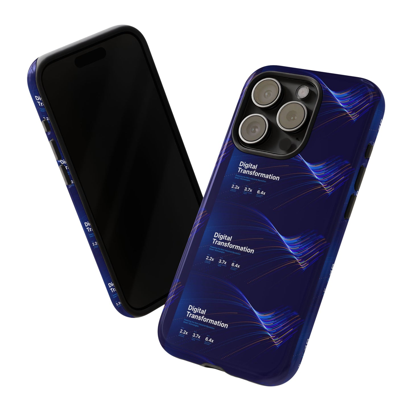 Digital Transformation Phone Case, Tough Cases for Modern Tech, Gifts for Digital Nomads, Unique Designs for Gadget Lovers, Custom [...]