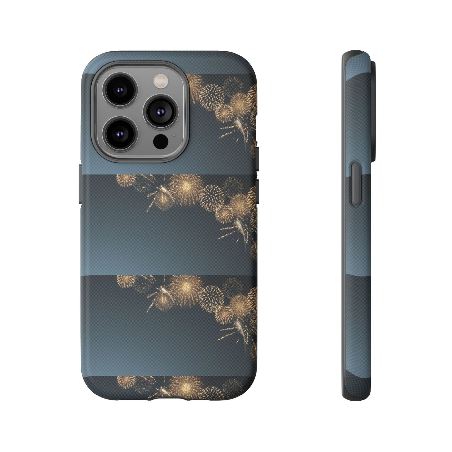 Elegant Fireworks Phone Case, Tough Phone Cover, Holiday Gift, Customizable Case, Premium Protection, Unique Design