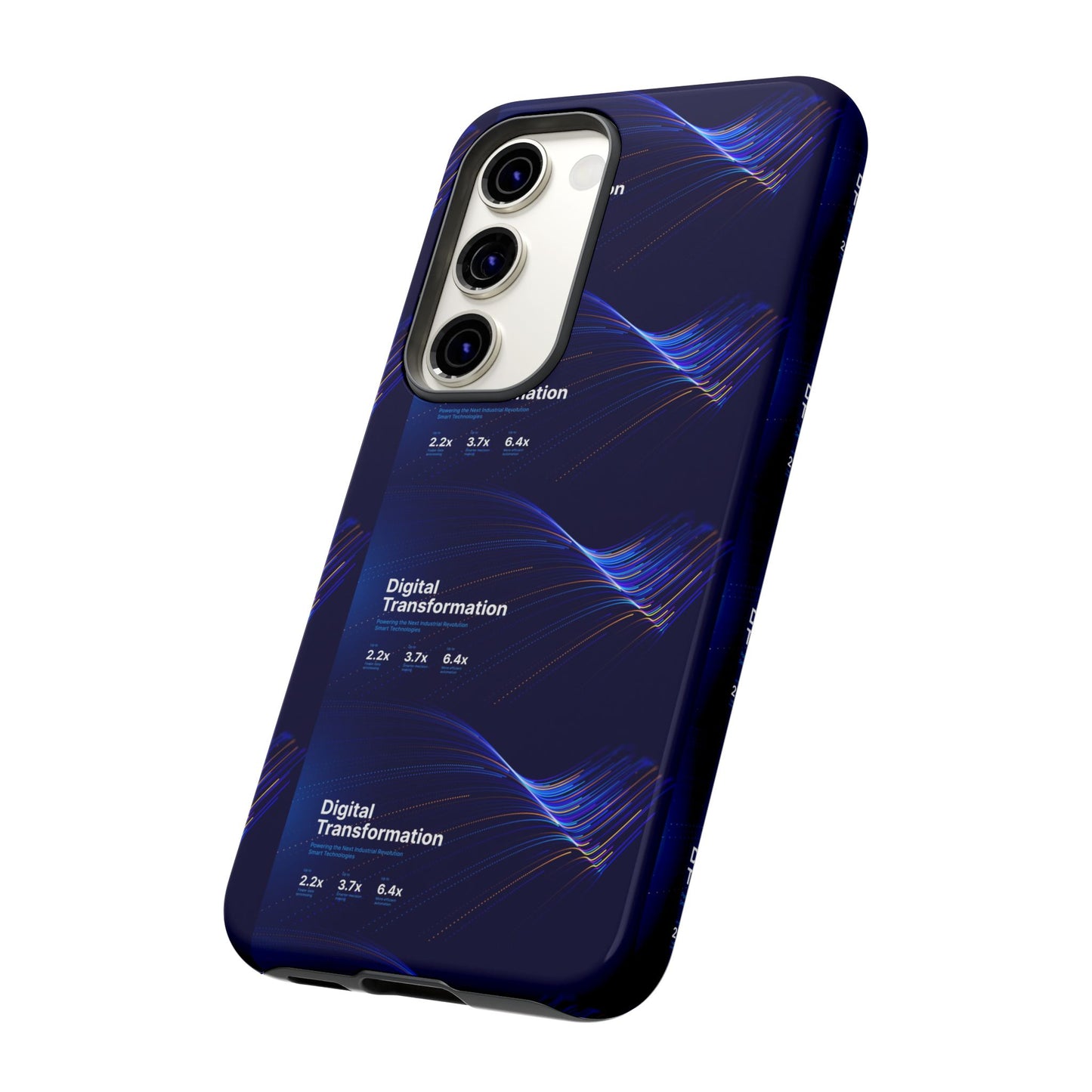 Digital Transformation Phone Case, Tough Cases for Modern Tech, Gifts for Digital Nomads, Unique Designs for Gadget Lovers, Custom [...]