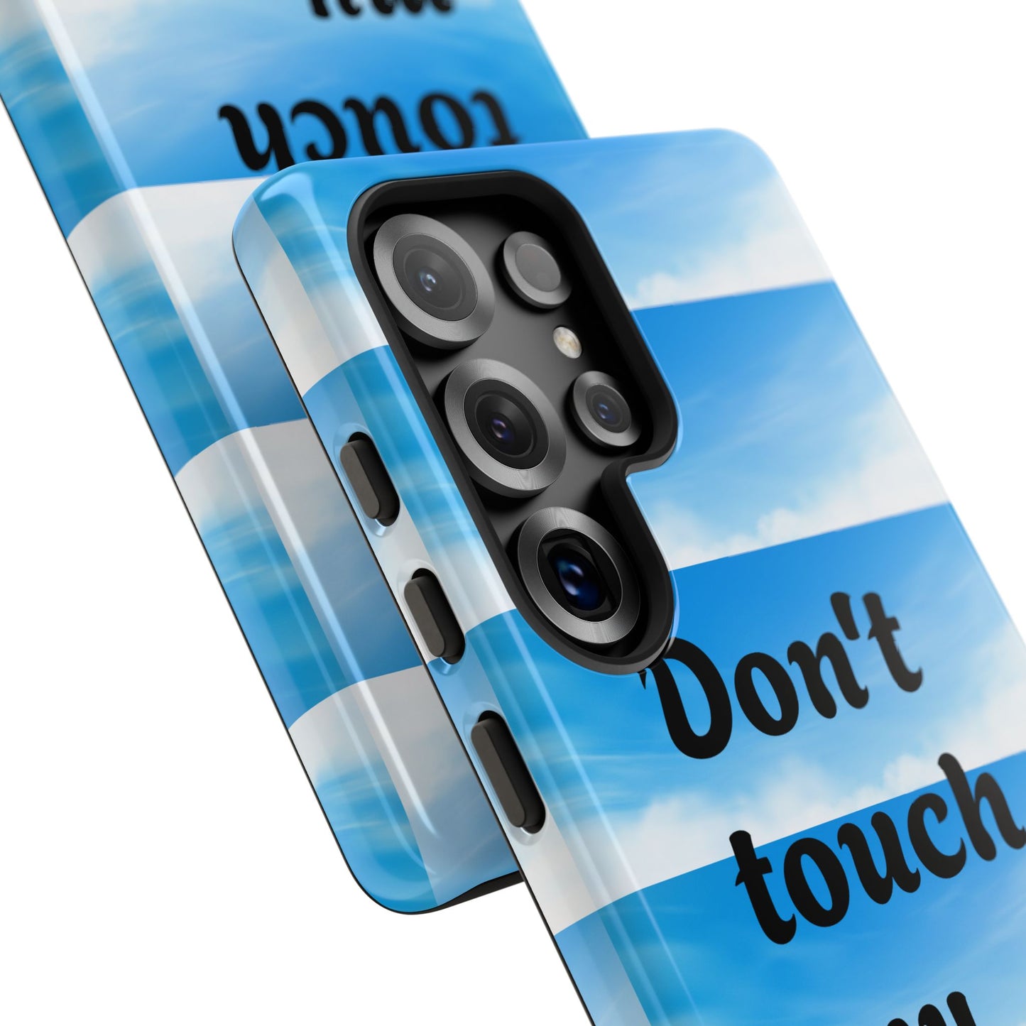 Phone Case, Quirky Phone Cover, Don't Touch My Phone Case, Gift for Teens, Trendy Accessory, Unique Phone Protection
