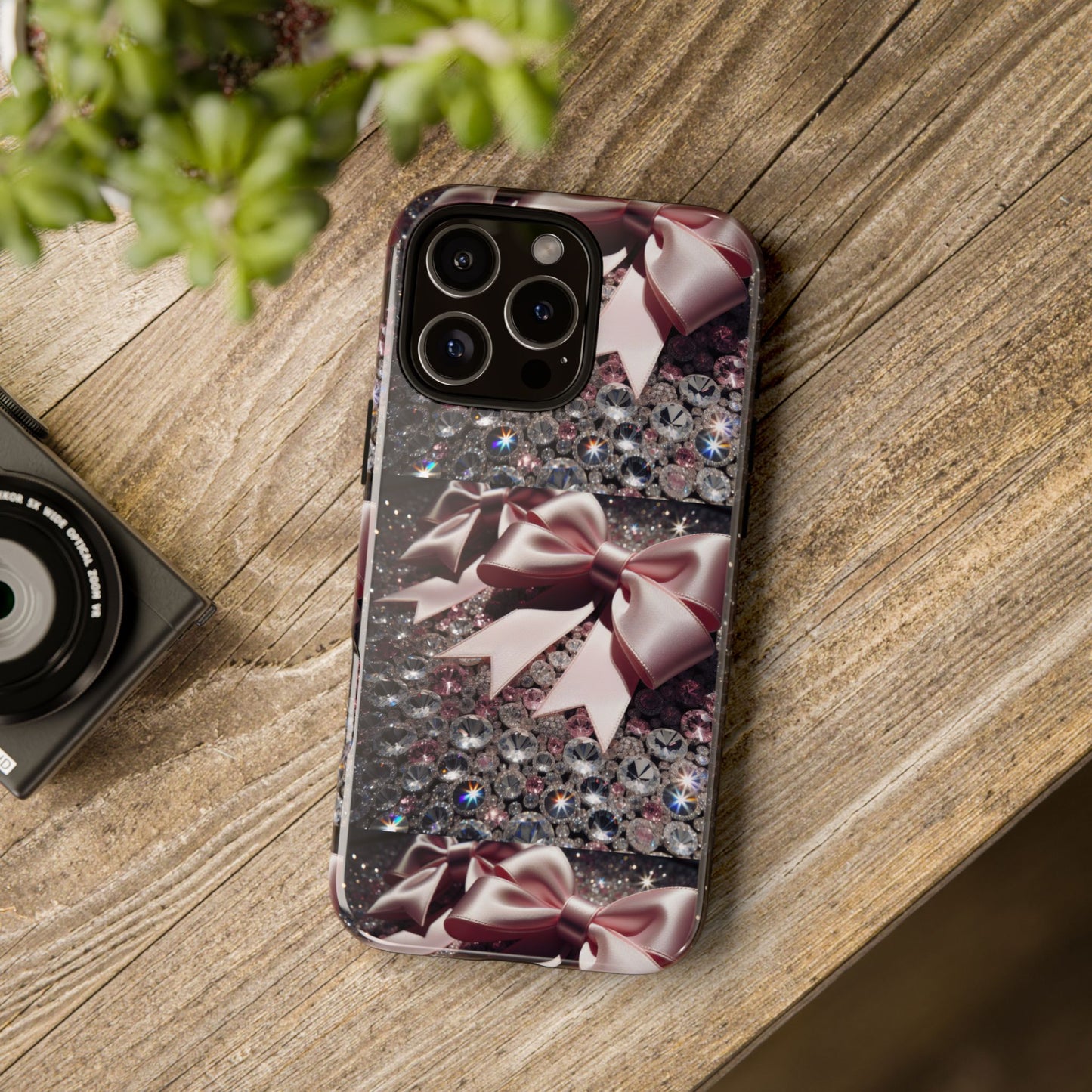 Sparkling Glam Phone Case, Tough Cases, Gift for Her, Stylish Cell Phone Accessories, Blinged Out Designs, Holiday Gifts