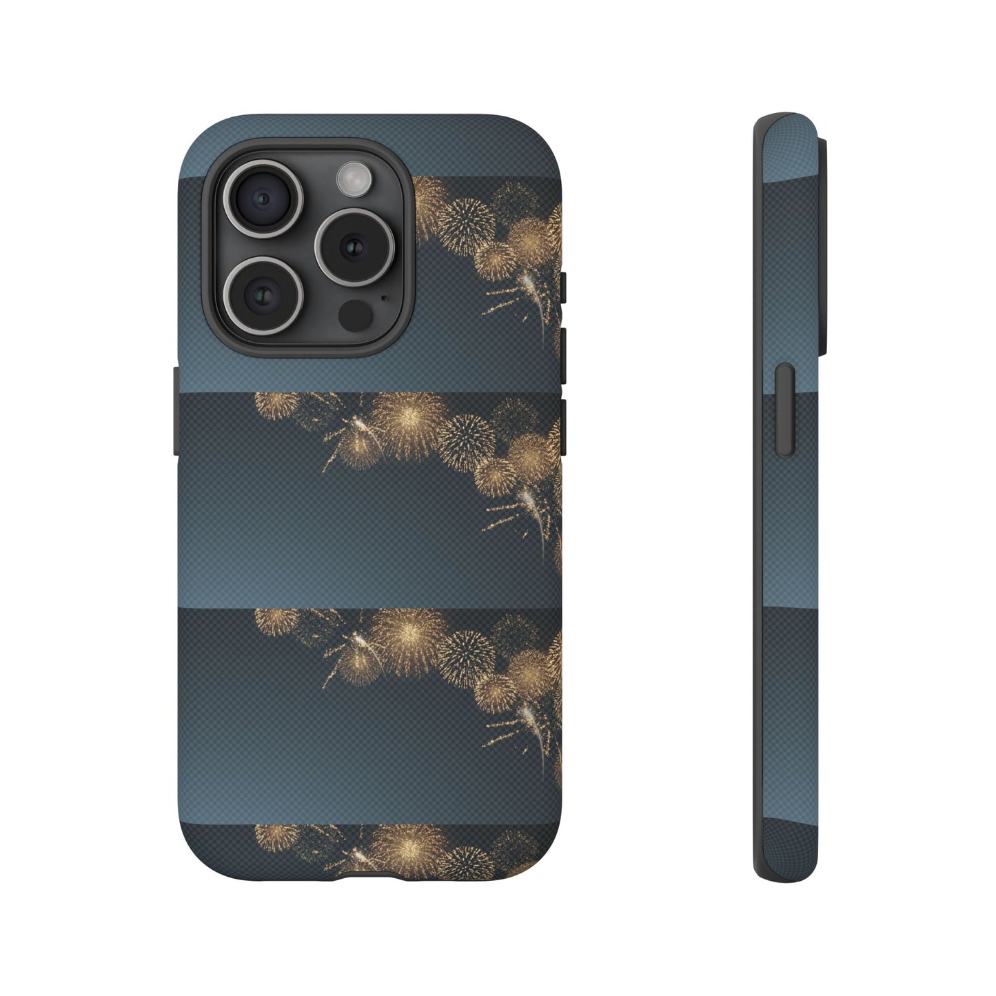 Elegant Fireworks Phone Case, Tough Phone Cover, Holiday Gift, Customizable Case, Premium Protection, Unique Design