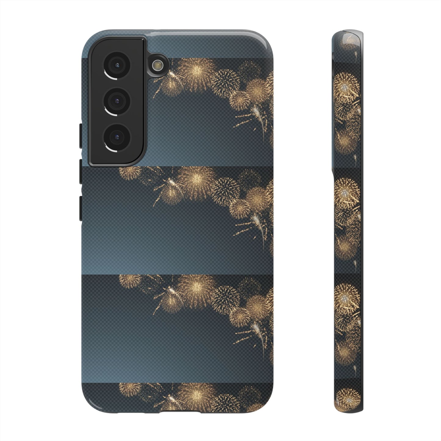 Elegant Fireworks Phone Case, Tough Phone Cover, Holiday Gift, Customizable Case, Premium Protection, Unique Design