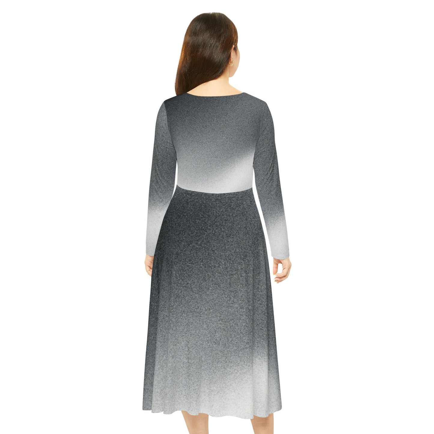 Bohemian Inspired Long Sleeve Dance Dress, Elegant Dance Apparel, Stylish Evening Wear, Perfect for Performances, Ideal for Fall [...]