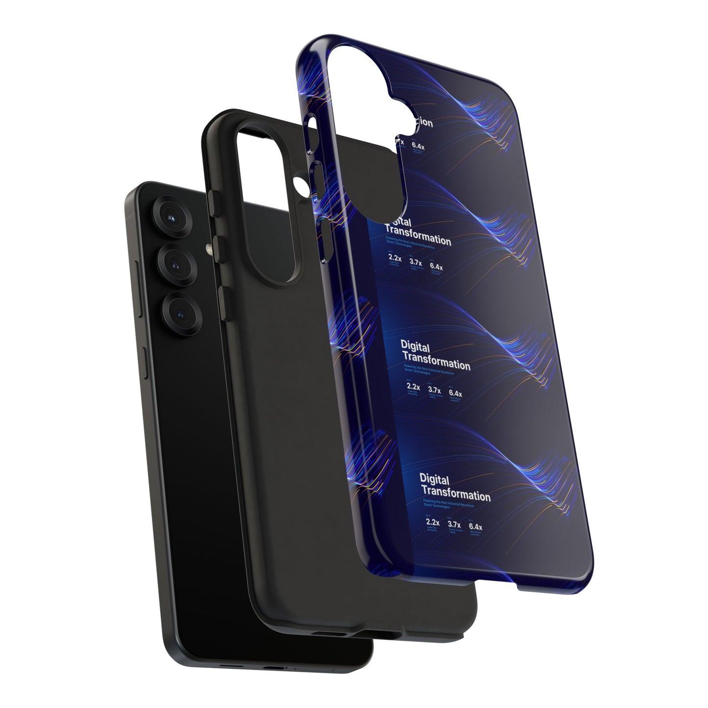 Digital Transformation Phone Case, Tough Cases for Modern Tech, Gifts for Digital Nomads, Unique Designs for Gadget Lovers, Custom [...]