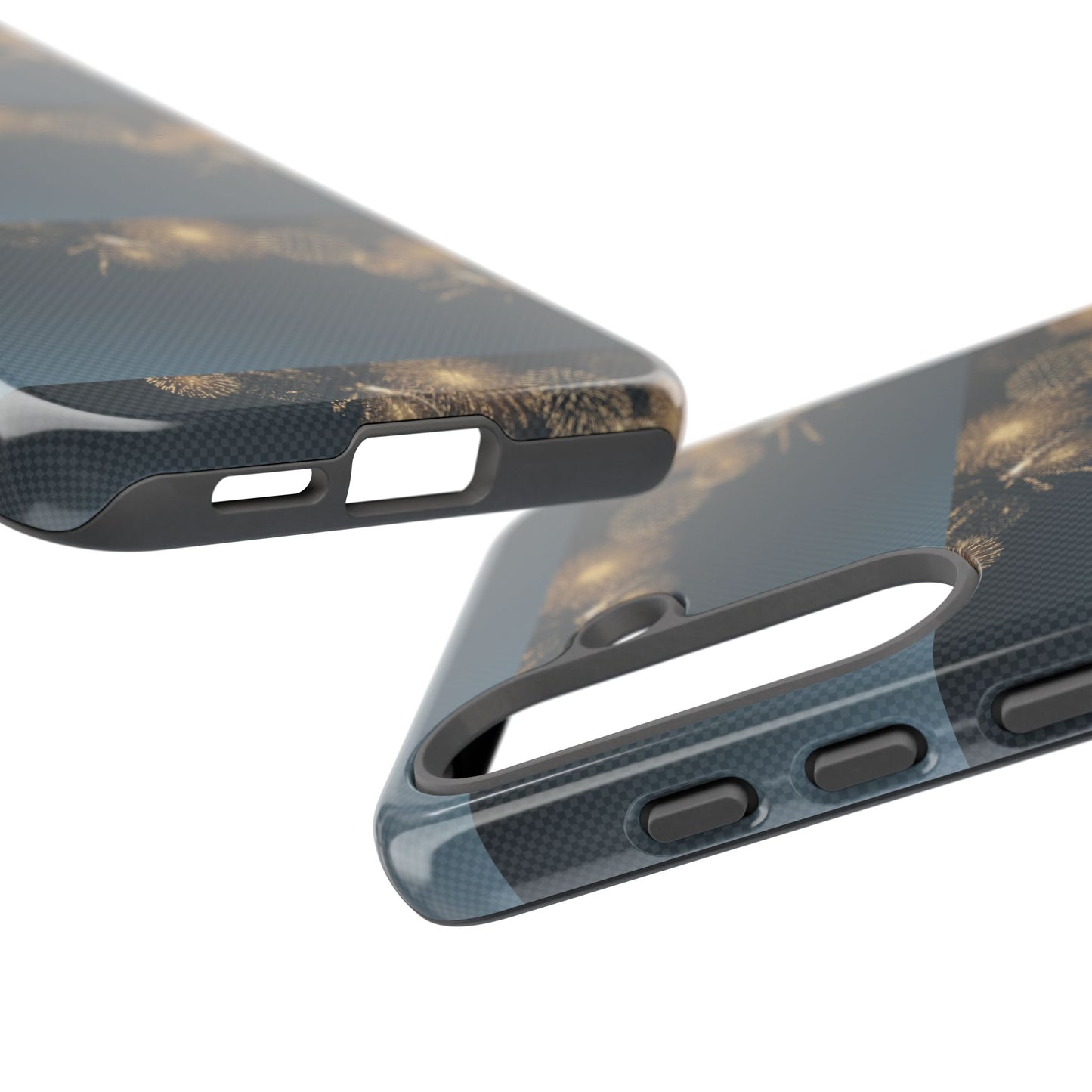 Elegant Fireworks Phone Case, Tough Phone Cover, Holiday Gift, Customizable Case, Premium Protection, Unique Design
