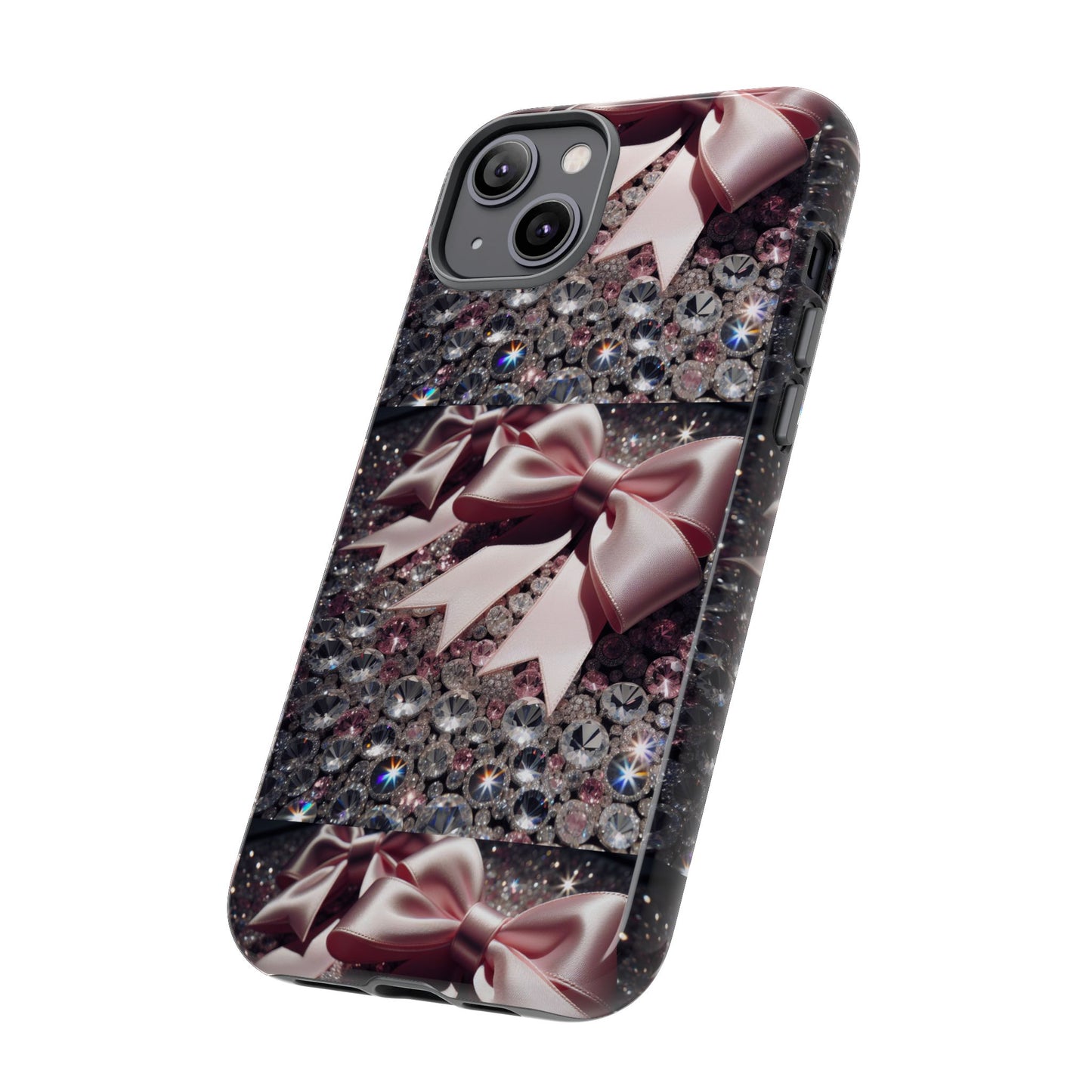 Sparkling Glam Phone Case, Tough Cases, Gift for Her, Stylish Cell Phone Accessories, Blinged Out Designs, Holiday Gifts