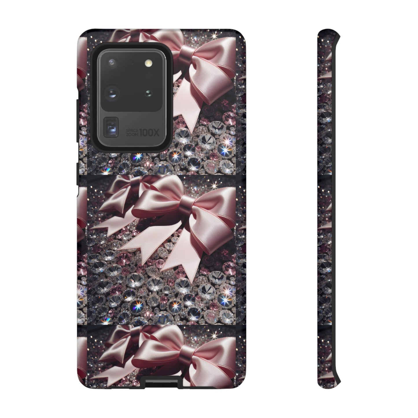 Sparkling Glam Phone Case, Tough Cases, Gift for Her, Stylish Cell Phone Accessories, Blinged Out Designs, Holiday Gifts