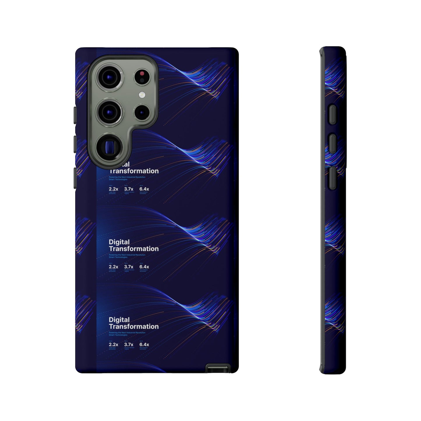 Digital Transformation Phone Case, Tough Cases for Modern Tech, Gifts for Digital Nomads, Unique Designs for Gadget Lovers, Custom [...]