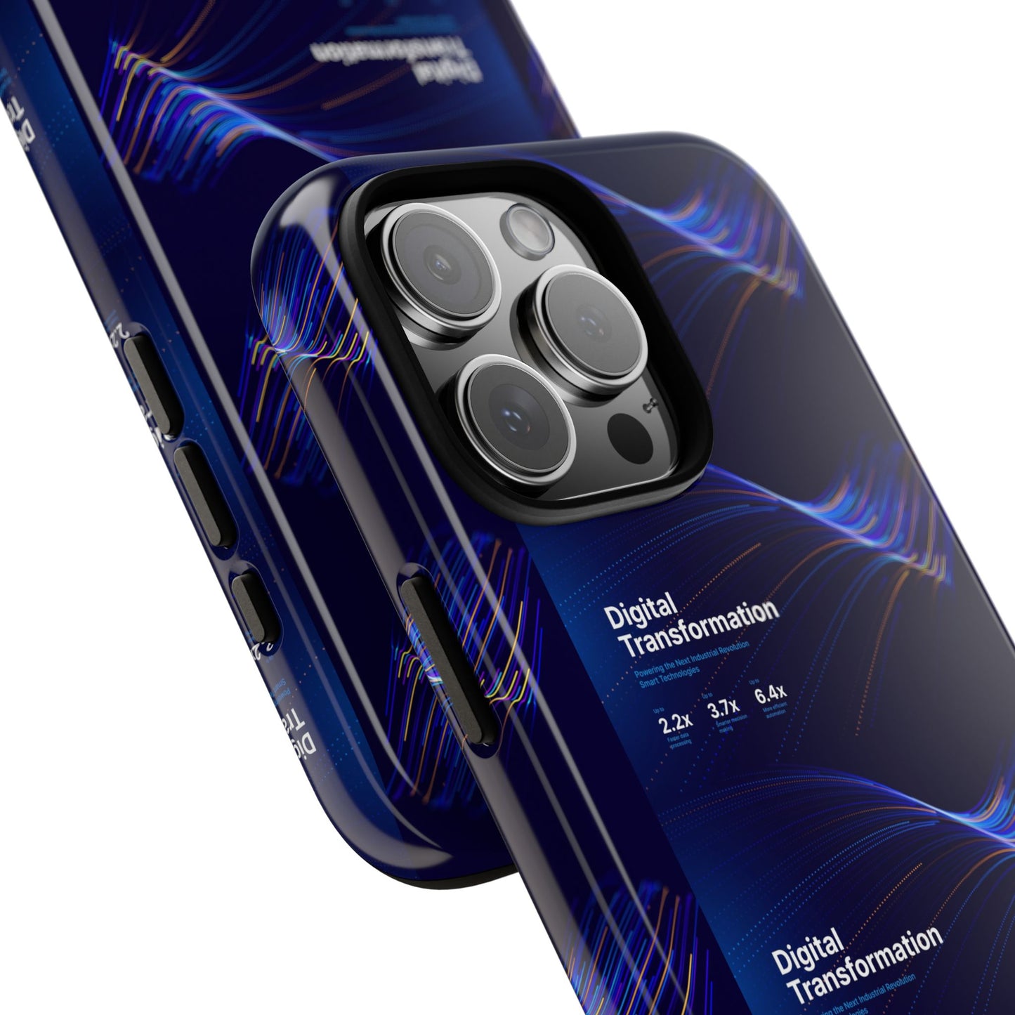 Digital Transformation Phone Case, Tough Cases for Modern Tech, Gifts for Digital Nomads, Unique Designs for Gadget Lovers, Custom [...]