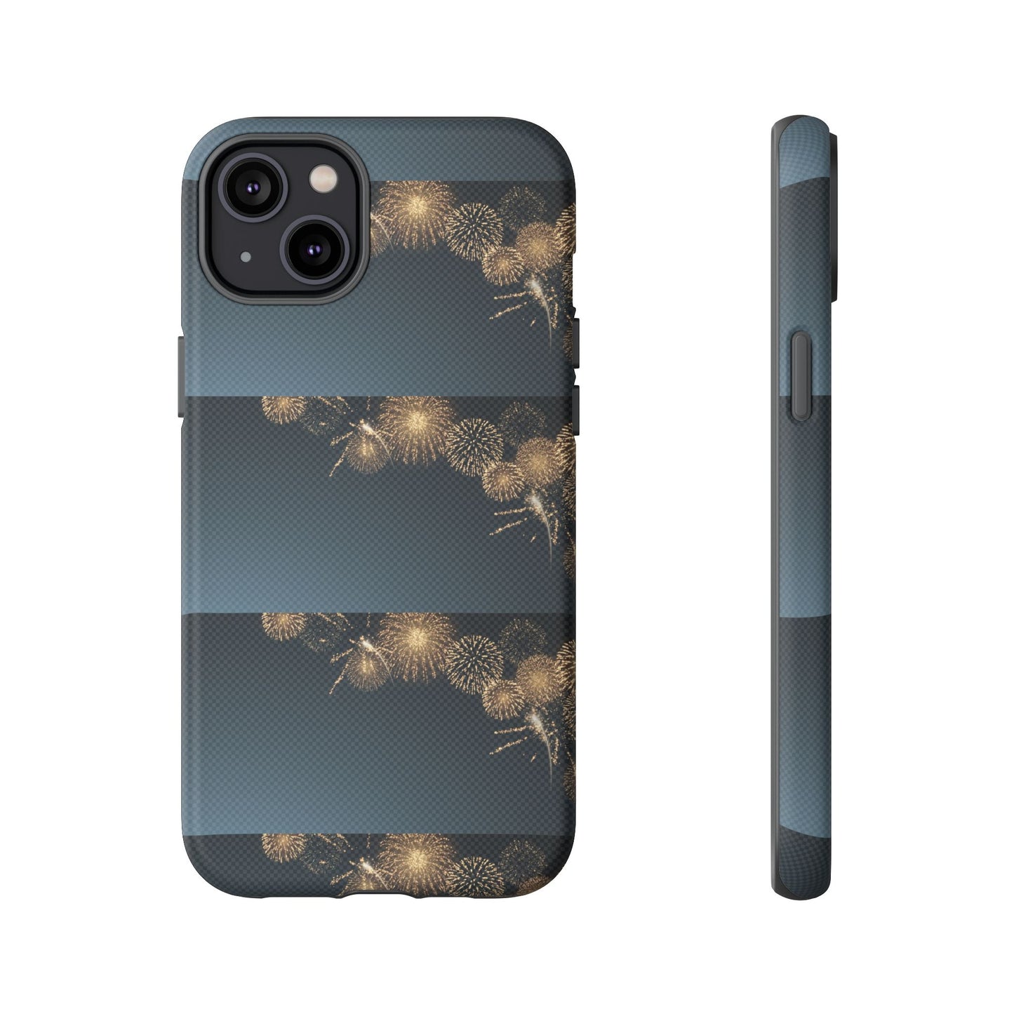 Elegant Fireworks Phone Case, Tough Phone Cover, Holiday Gift, Customizable Case, Premium Protection, Unique Design
