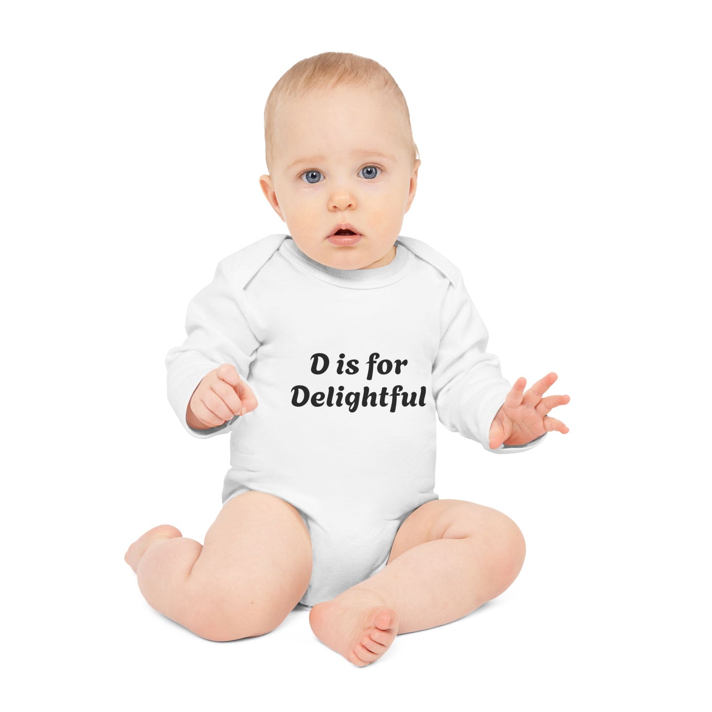 Baby Long-Sleeve Organic Bodysuit