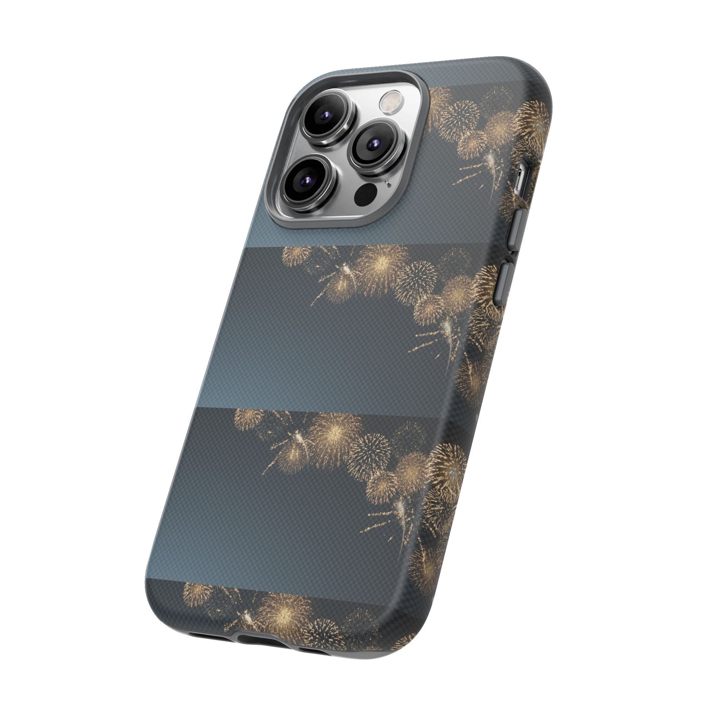 Elegant Fireworks Phone Case, Tough Phone Cover, Holiday Gift, Customizable Case, Premium Protection, Unique Design