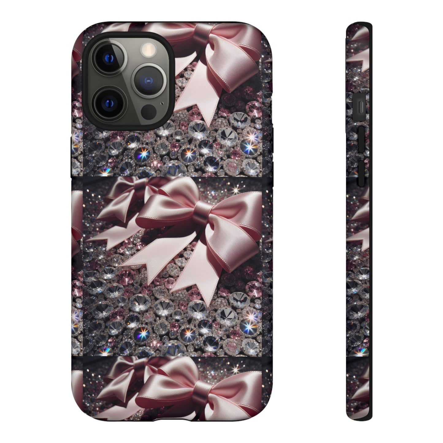 Sparkling Glam Phone Case, Tough Cases, Gift for Her, Stylish Cell Phone Accessories, Blinged Out Designs, Holiday Gifts