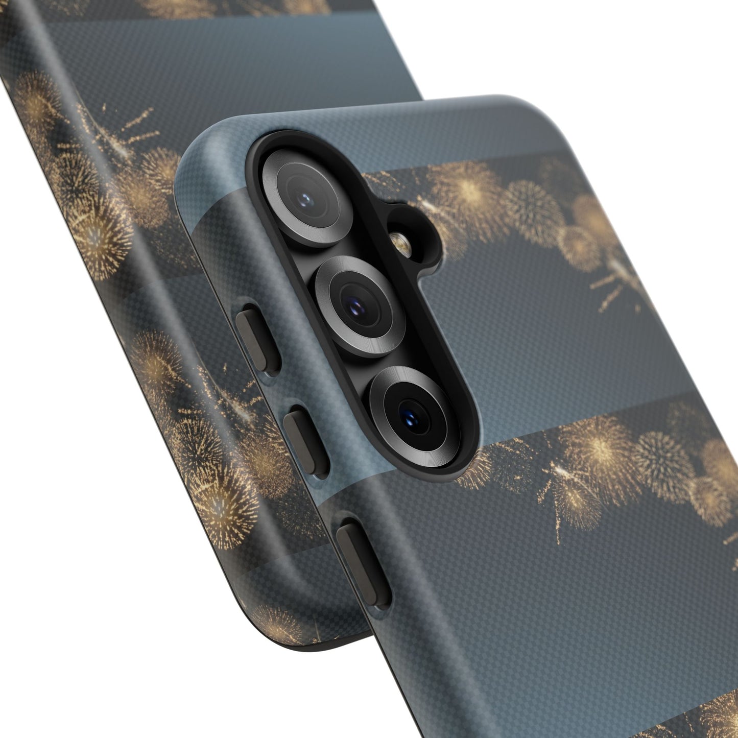 Elegant Fireworks Phone Case, Tough Phone Cover, Holiday Gift, Customizable Case, Premium Protection, Unique Design
