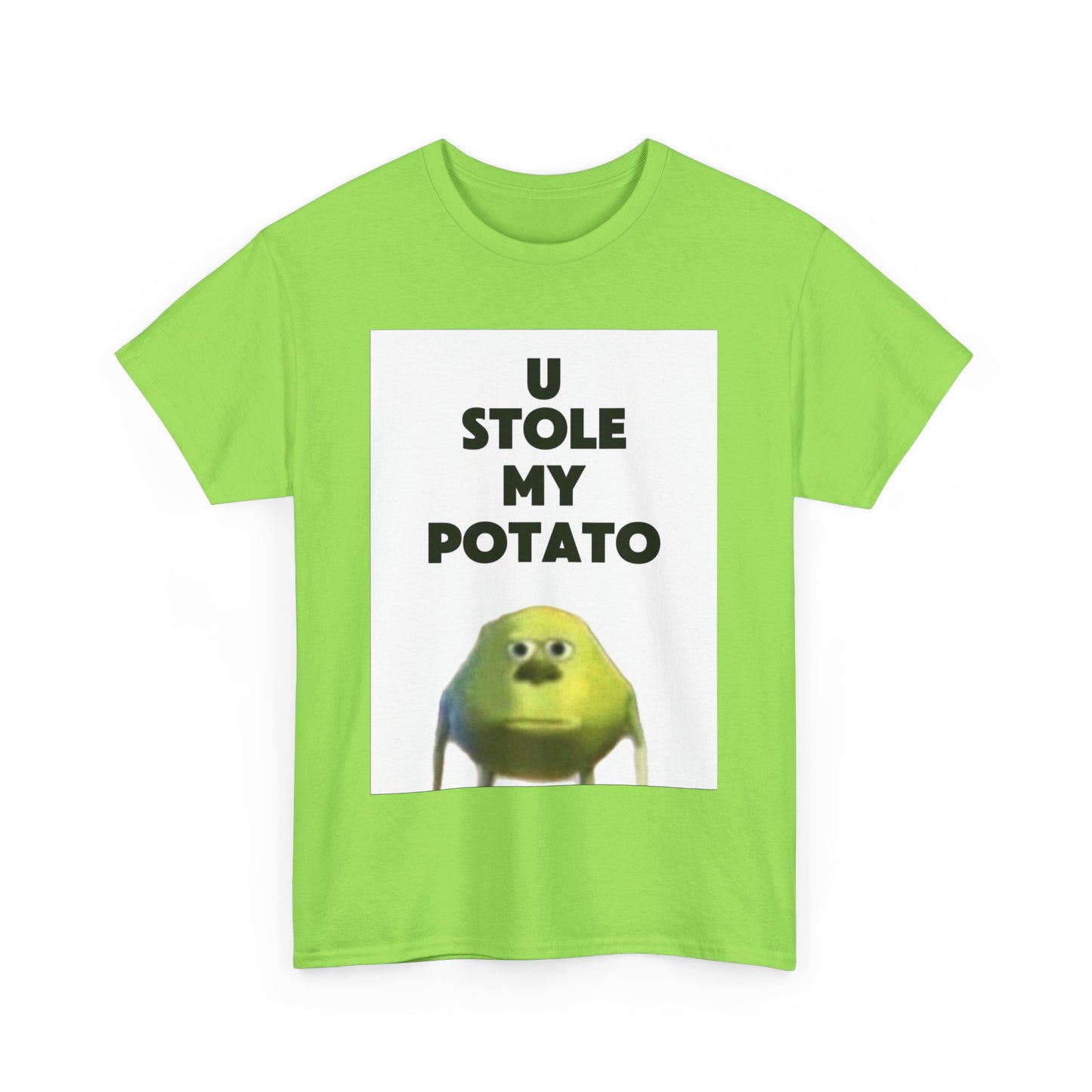 Funny Graphic Tee, U Stole My Potato Shirt, Humor T-Shirt, Gift for Friends, Casual Wear